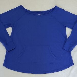 🔥 3 For $30 BUNDLE SALE 🔥Torrid Cobalt Blue Sweatshirt